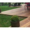 * PROMO Lame de Terrasse Cumaru KD 1er Choix 20x140 (19x140) Lisse Prix au m²