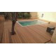 PROMO : Lame de Terrasse Bois Exotique ITAUBA Lisse 21x145 en 0.95m