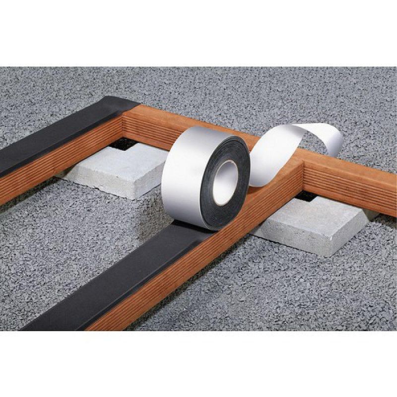 JAMES HARDIE - Bande en caoutchouc de protection EPDM noir 60mm