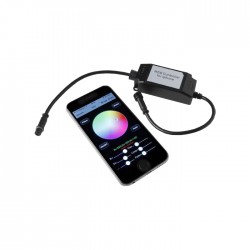 Télécommande Bluetooth pour Spot LED Couleur RGB (pour Smartphone iOS / Android)