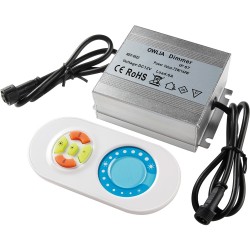 Télécommande Variateur pour Spot LED Couleur RGB ou Blanc Chaud