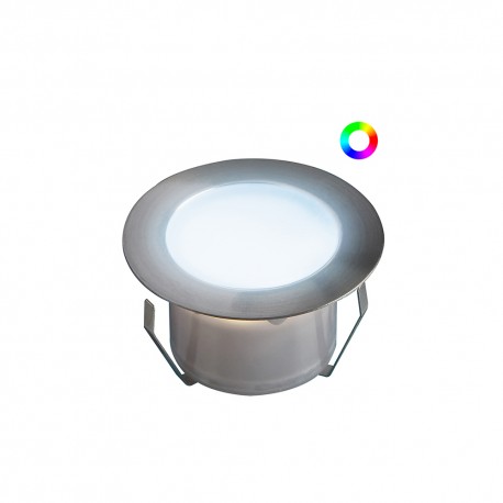 Spot LED Encastrable Couleur RGB ou Blanc Chaud (prix à l'unité) -   : Accessoires Bois pas cher, Vis Inox, support poteau pied  réglable, quincaillerie bois et dérivés à prix discount