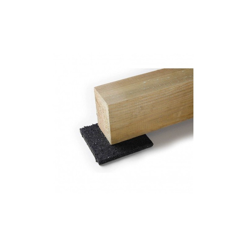 Cales Caoutchouc pour Terrasse Bois -  : Accessoires