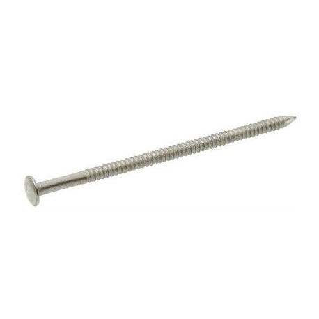 Pointes annelée 2.3x45mm Inox A2 - Boite de 1 KG