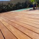 * DESTOCK Lame de Terrasse Cumaru KD 1er Choix 19x90 Lisse Prix au m²