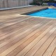 * DESTOCK Lame de Terrasse Cumaru KD 1er Choix 19x90 Lisse Prix au m²