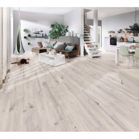 ♧ Parquet Stratifié AC3 Qualité Kronofix Classic- Ép. 7mm - Décor Chêne  Valkyrie - Prix / botte de 2,47 m² -  : Accessoires Bois pas  cher, Vis Inox, support poteau pied